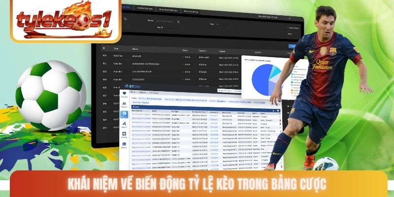 Khái niệm về biến động tỷ lệ kèo trong bảng cược