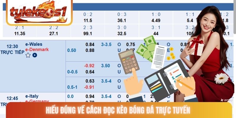 Hiểu đúng về cách đọc kèo bóng đá trực tuyến
