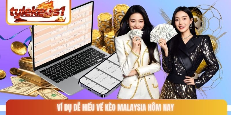 Ví dụ dễ hiểu về kèo Malaysia hôm nay