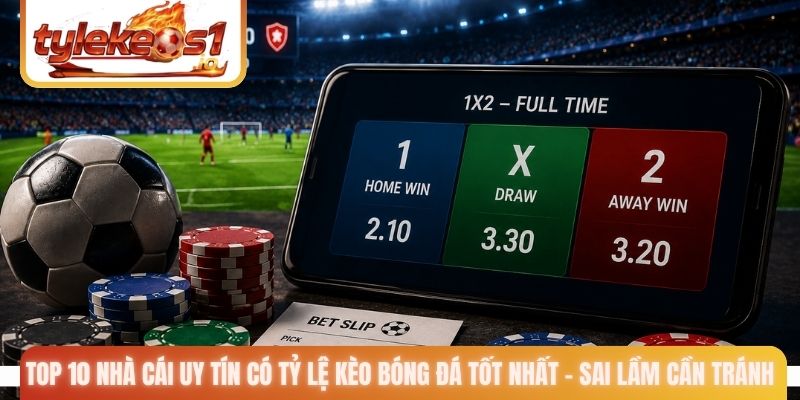 Top 10 nhà cái uy tín có tỷ lệ kèo bóng đá tốt nhất - Sai lầm cần tránh