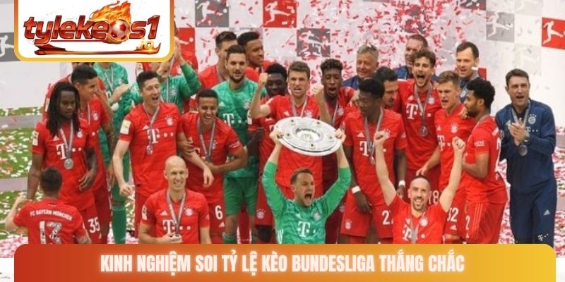 Kinh nghiệm soi tỷ lệ kèo Bundesliga thắng chắc
